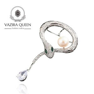 VQ Snake Brooch